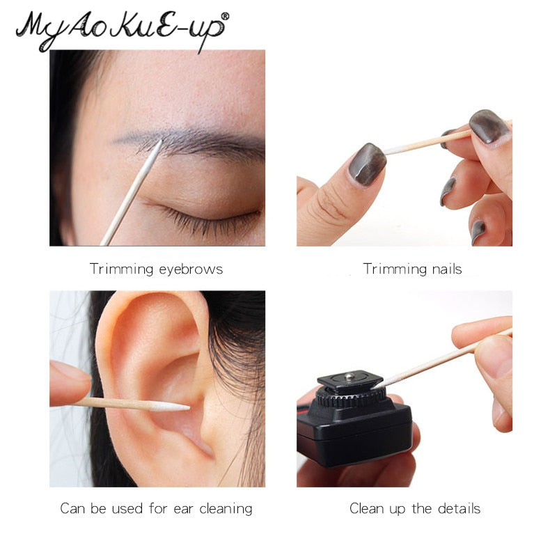Disposable Cotton Swabs for Eyelash Extensions Disposable Cotton Swabs for Eyelash Extensions